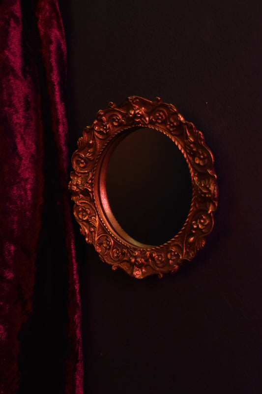 Flaming Sun Mirror