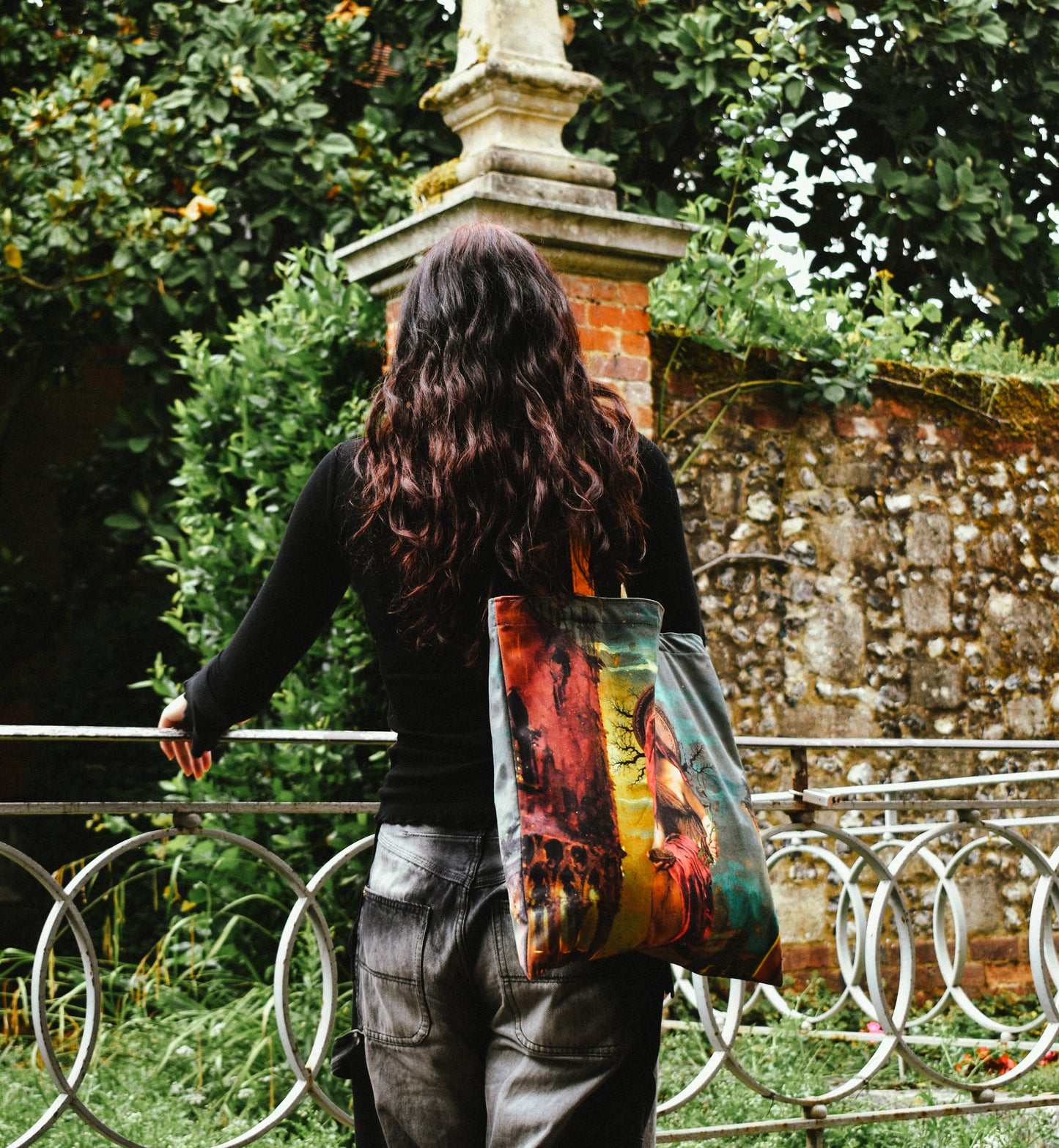 Priestess of Venice - Velvet Classical Tote