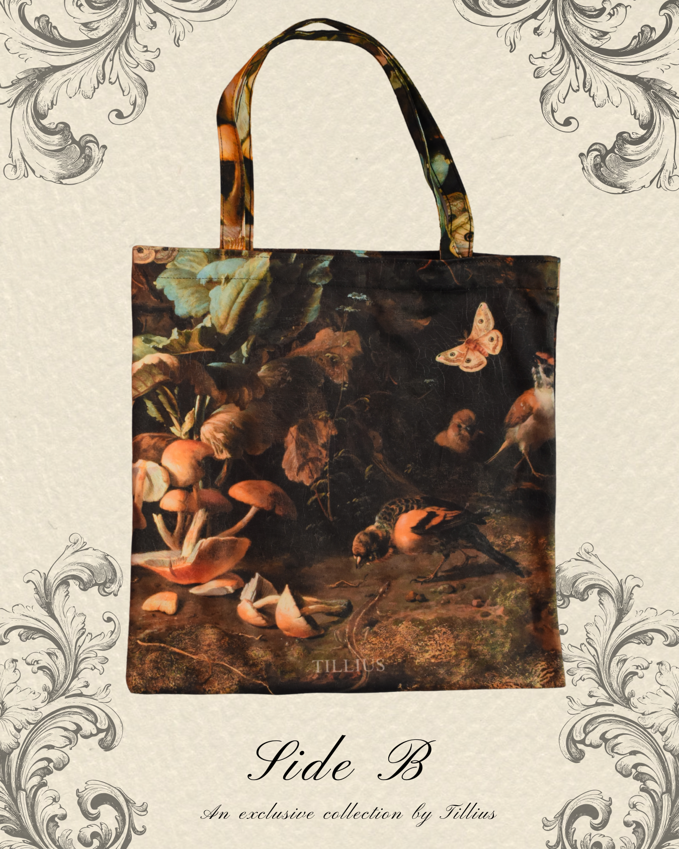 King of the Woods - Velvet Classical Tote