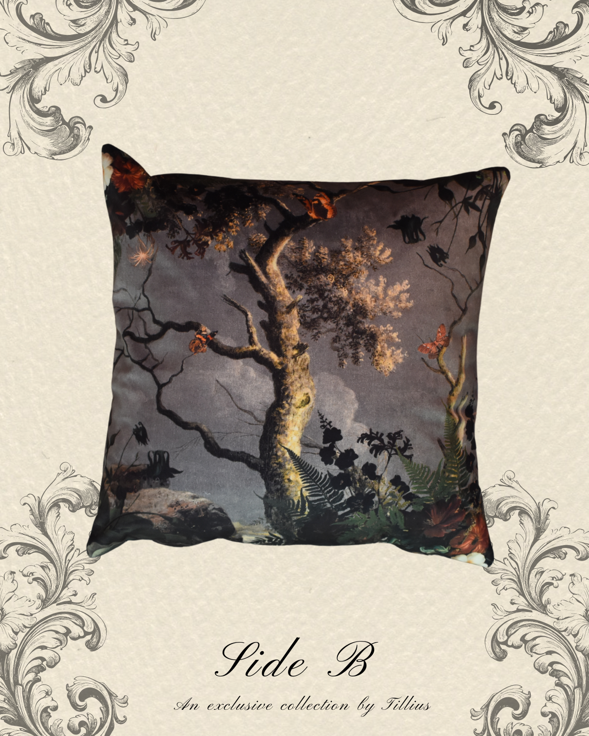Matilde - Velvet Classical Cushion