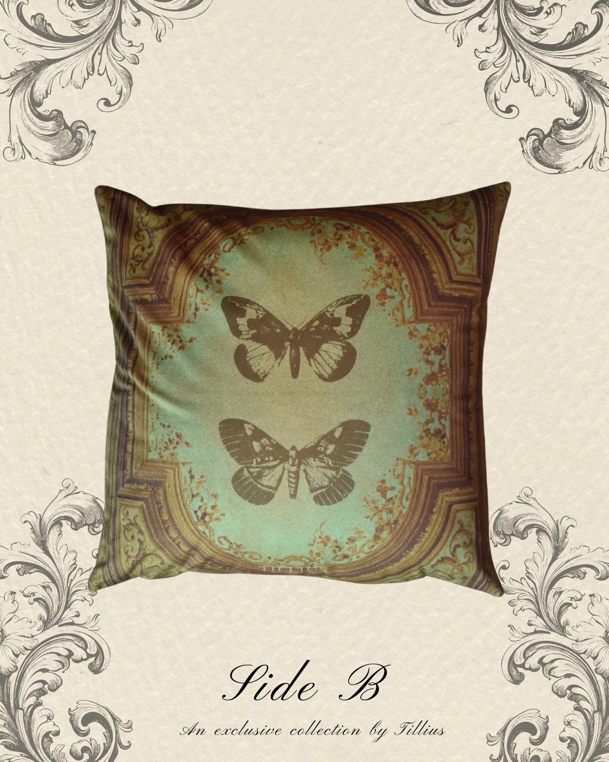 Star Crossed - Velvet Classical Cushion