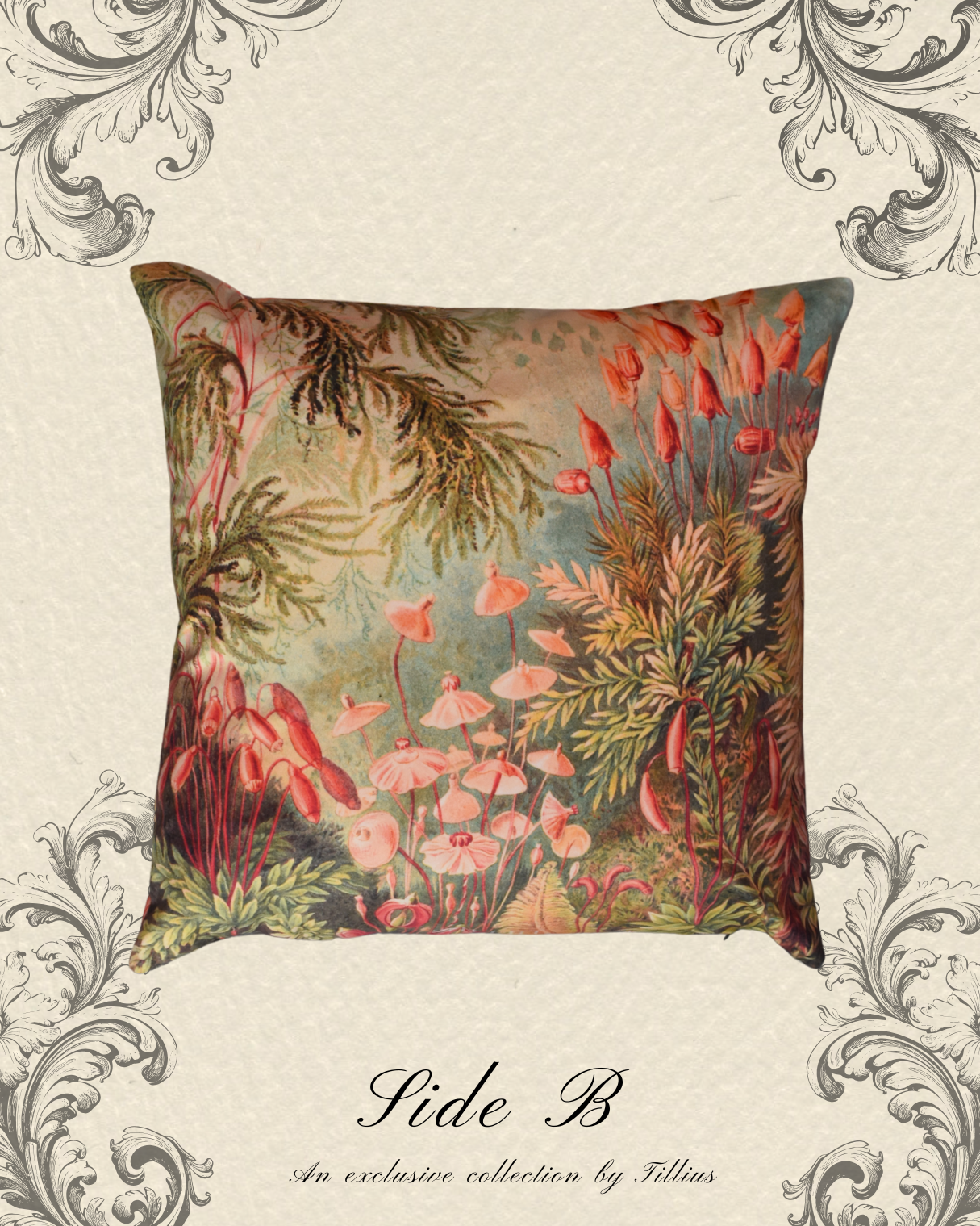 Pelican - Velvet Classical Cushion