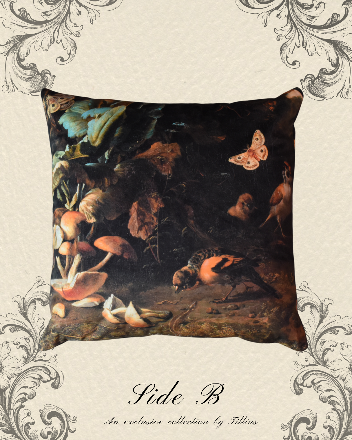 King of the Woods - Velvet Classical Cushion