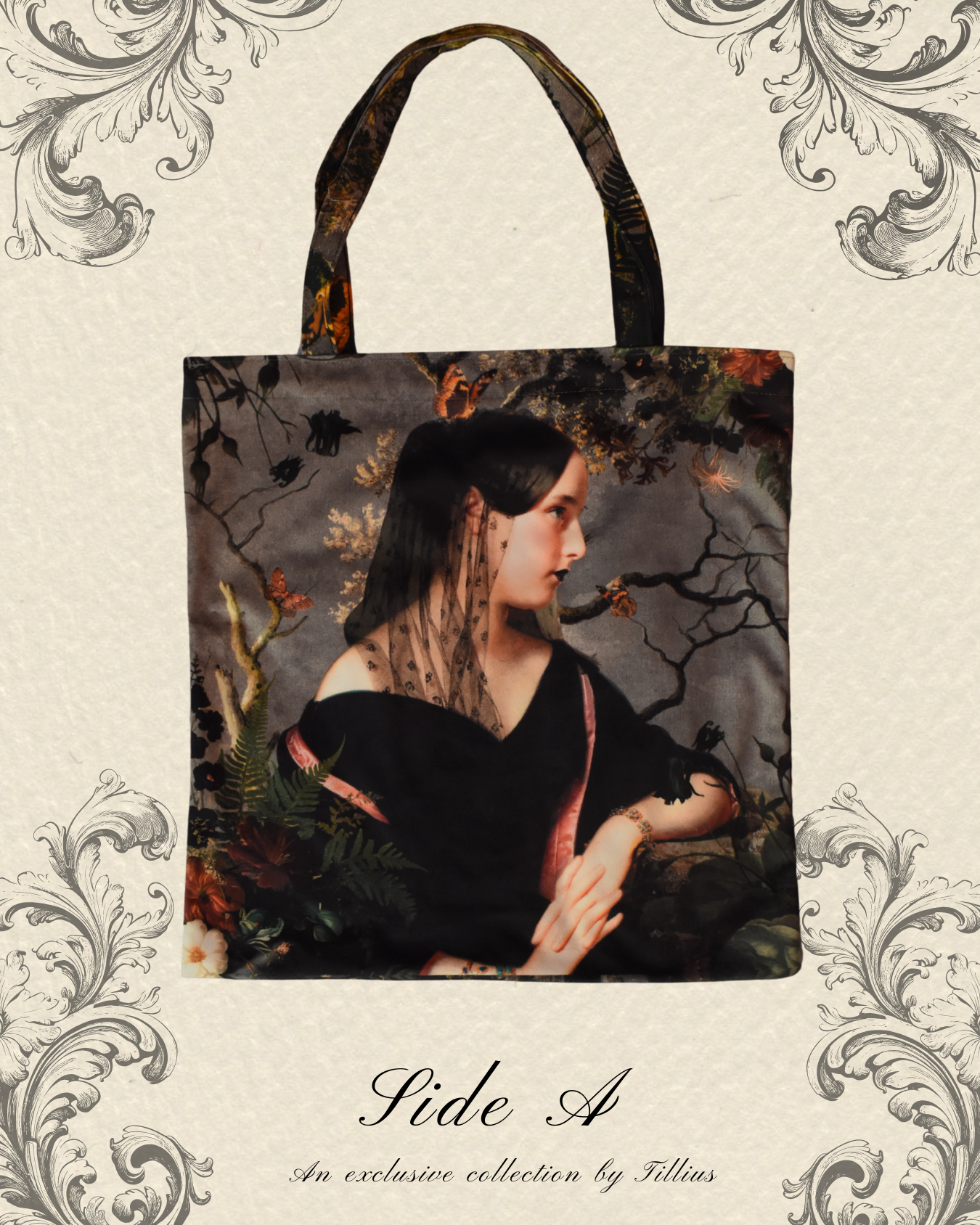 Matilde - Velvet Classical Tote