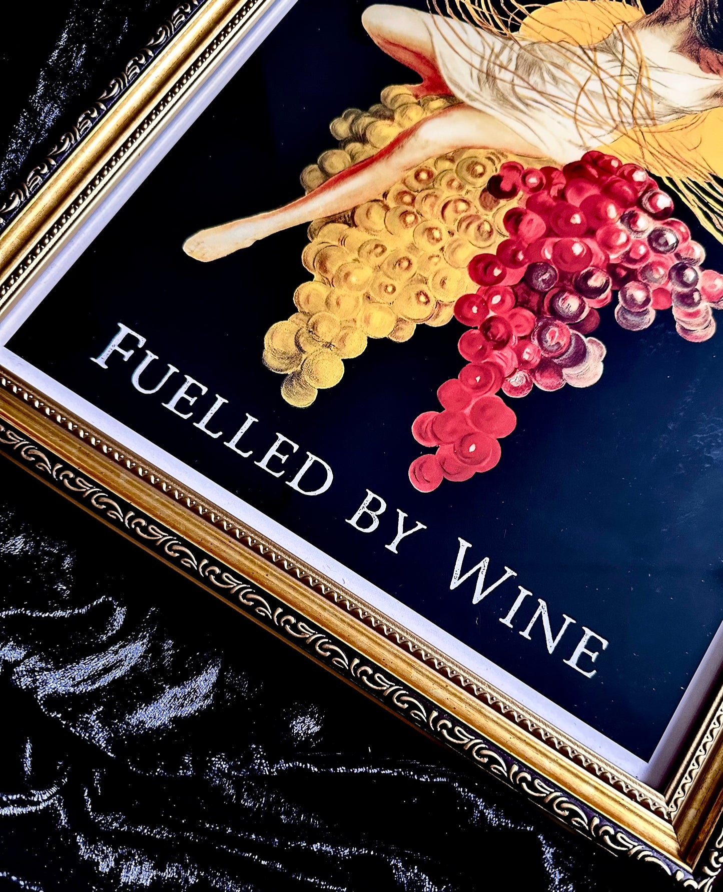 Fuelled By Wine A3 Print