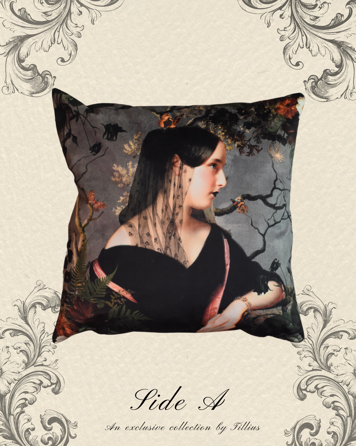 Matilde - Velvet Classical Cushion