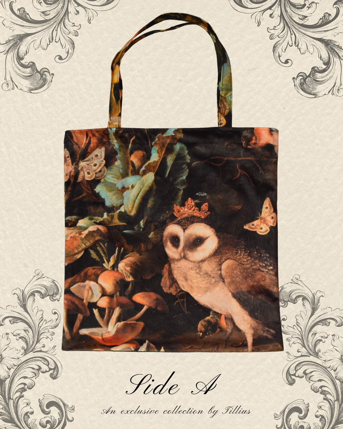 King of the Woods - Velvet Classical Tote