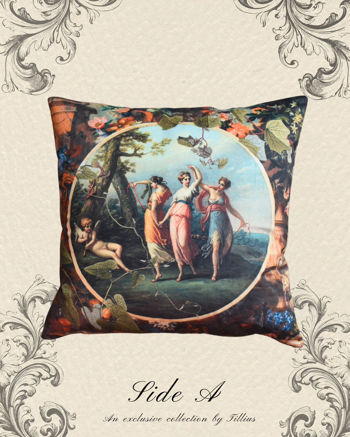 Solstice- Velvet Classical Cushion