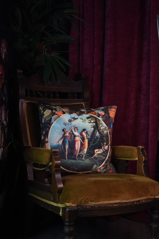 Solstice- Velvet Classical Cushion