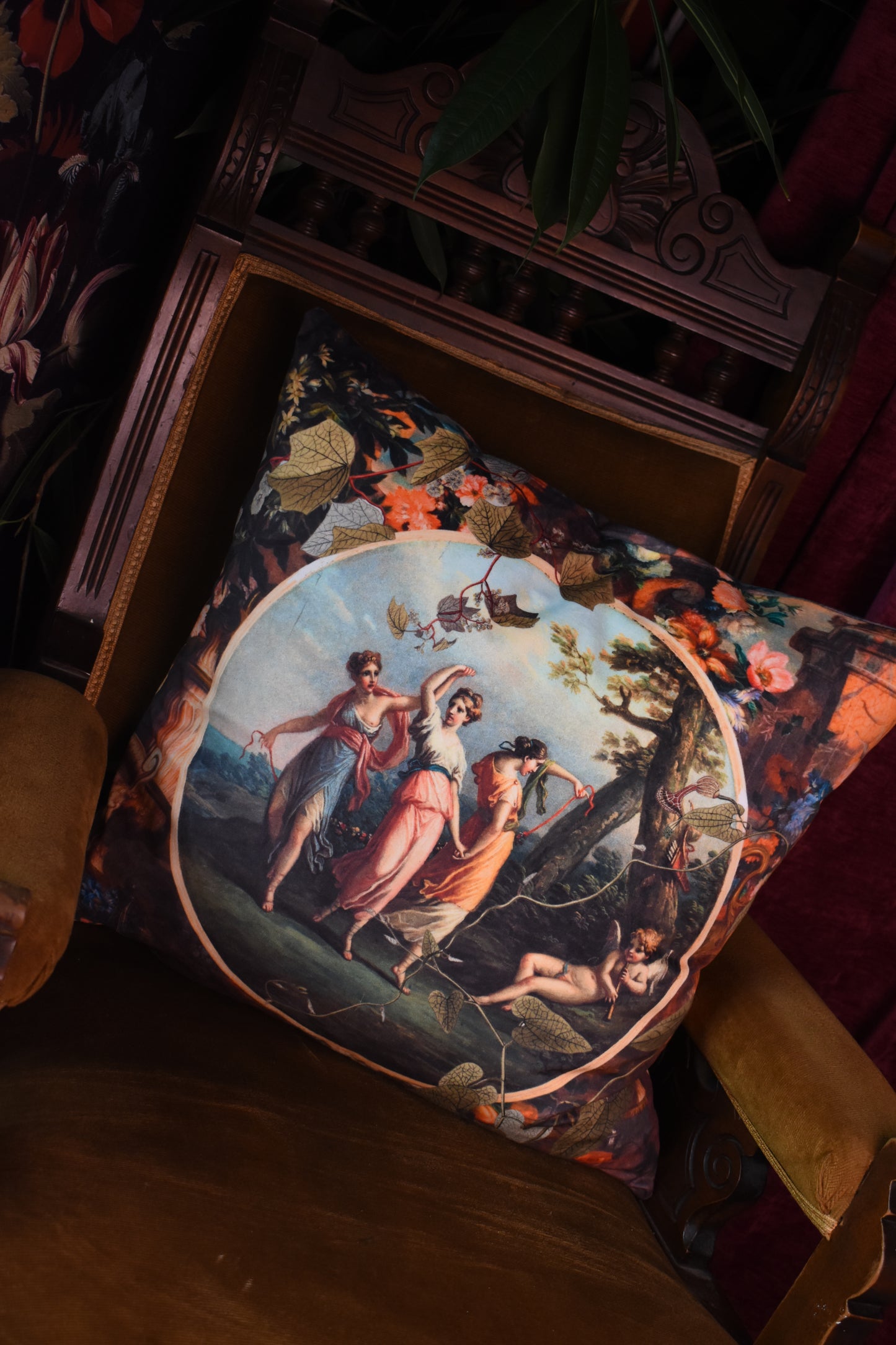 Solstice- Velvet Classical Cushion