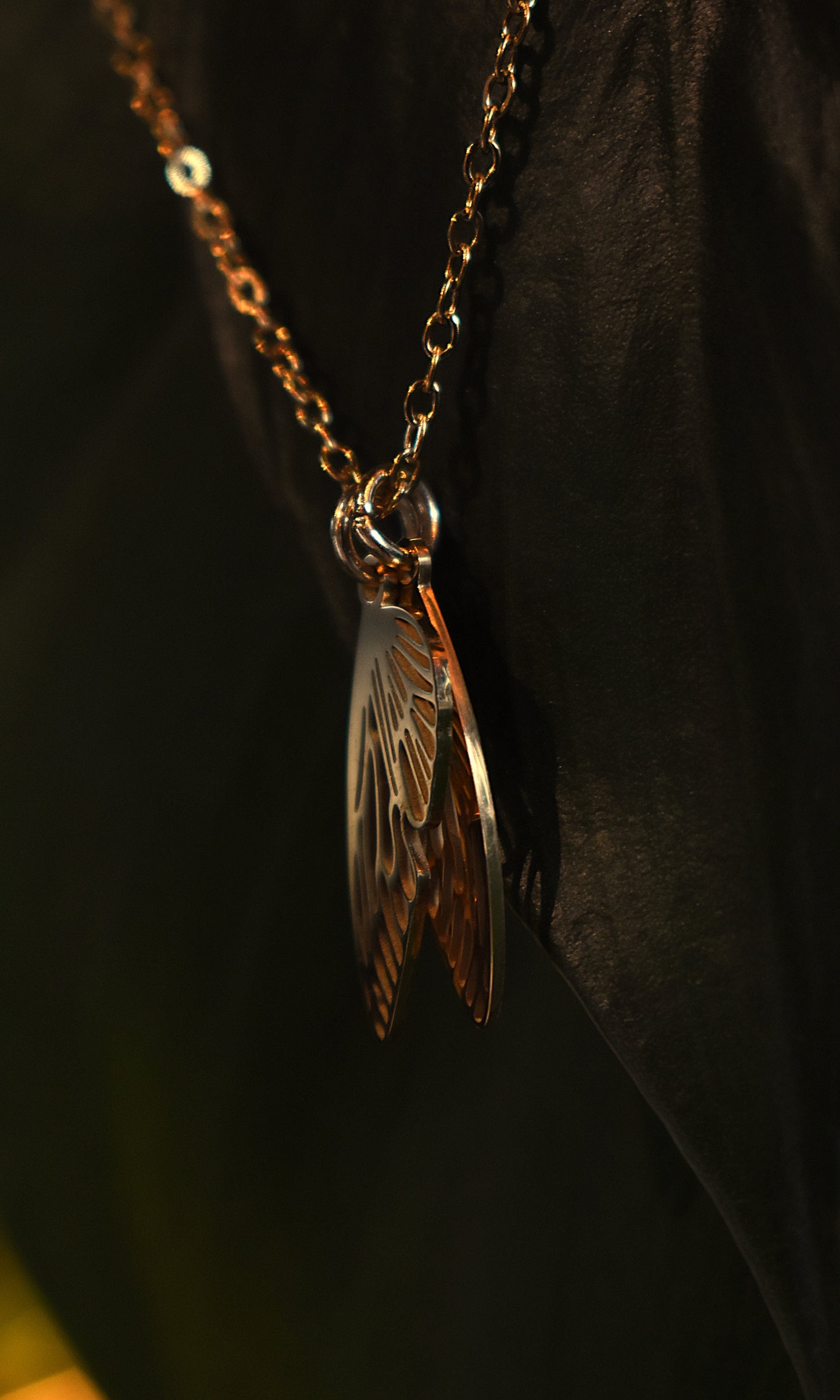 Gilded Fae Necklace ~ Gold