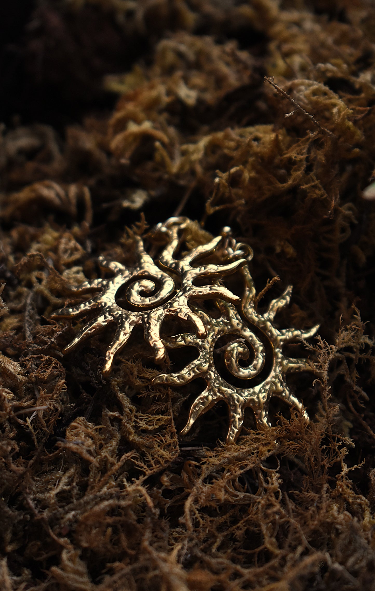 Sunborne Earrings ~ Gold