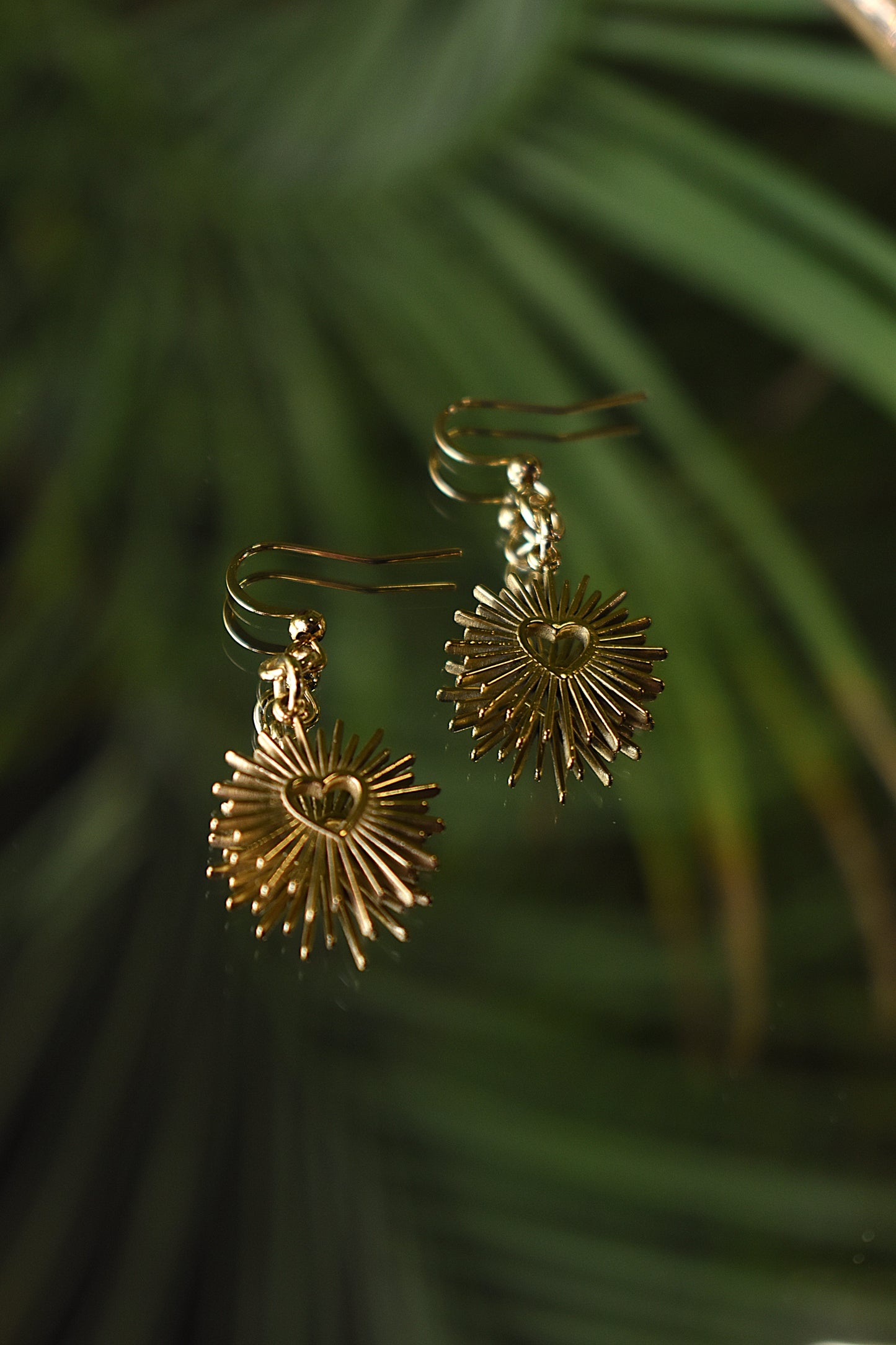 Sunburst Earrings ~ Gold