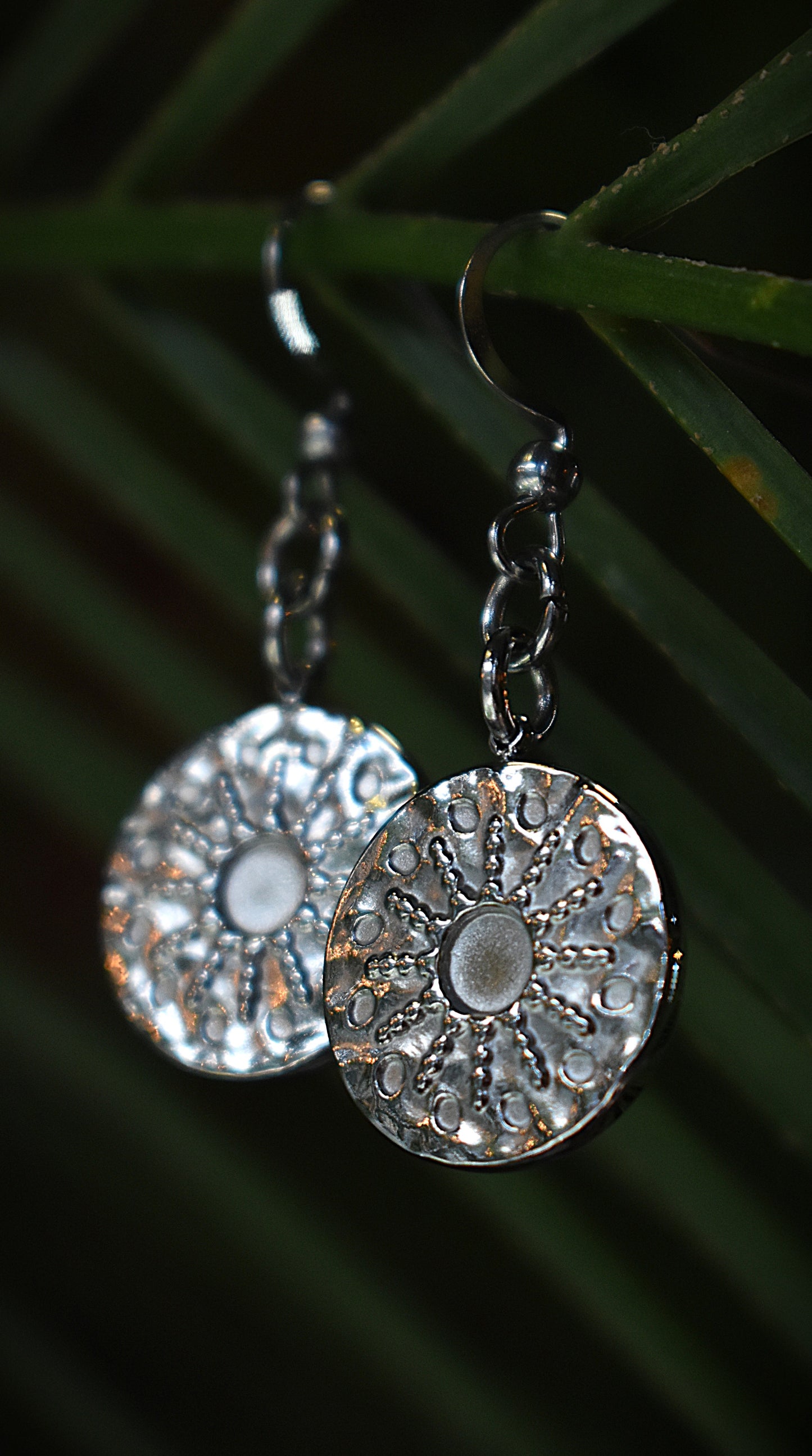 Solara Earrings ~ Silver