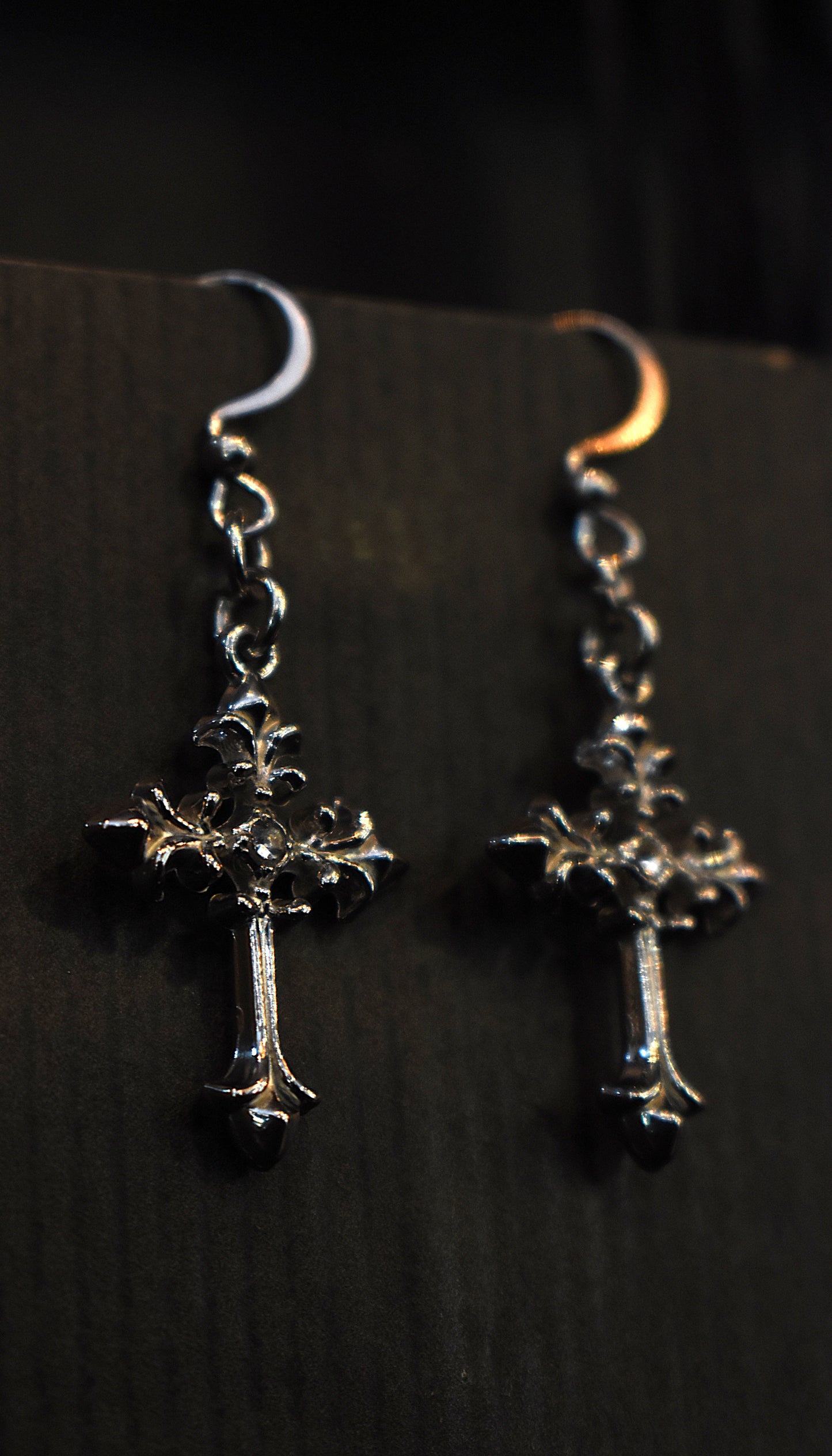 Sacred Relic Earrings ~ Silver