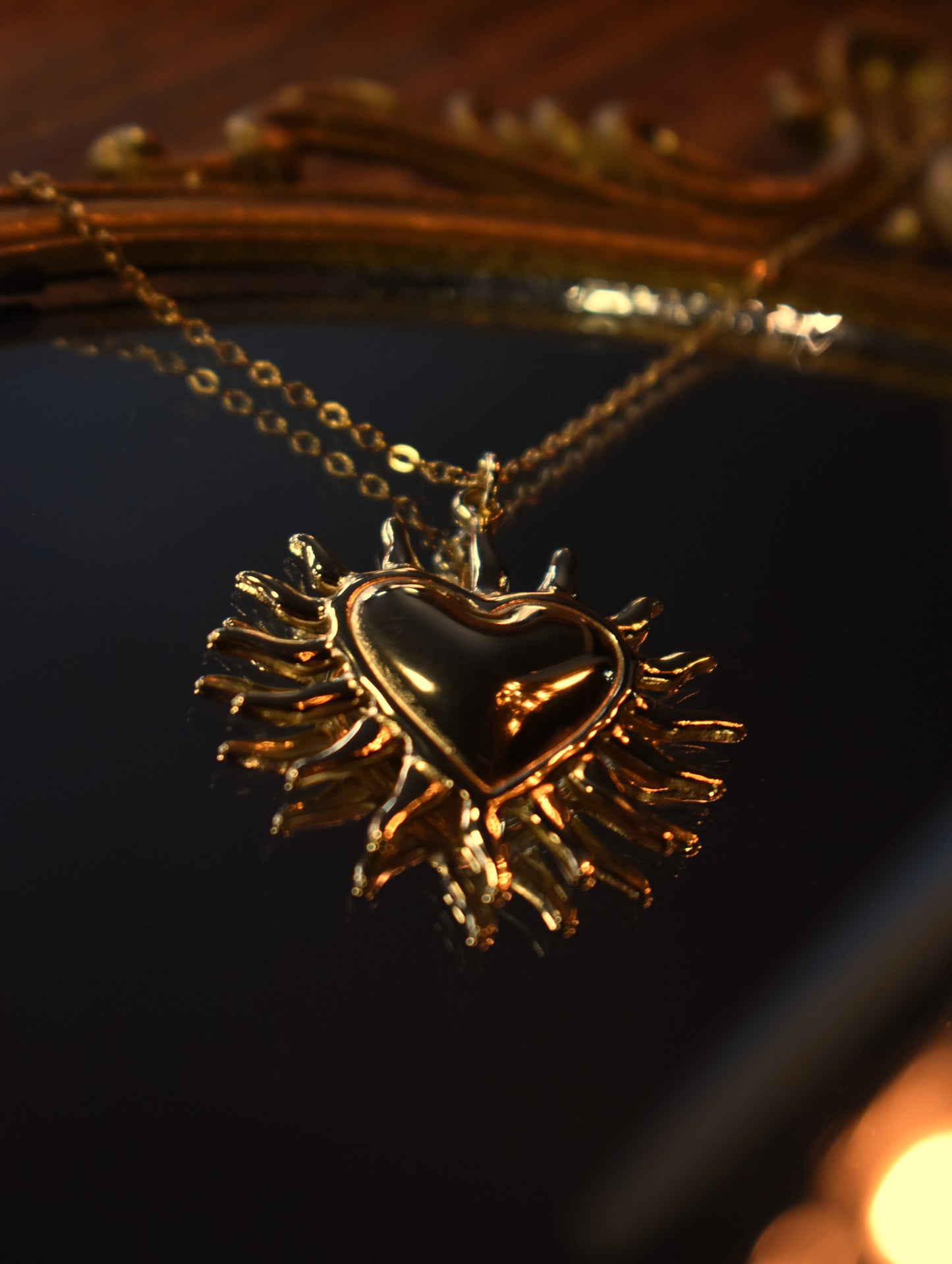 Eternal Love Necklace ~ Gold