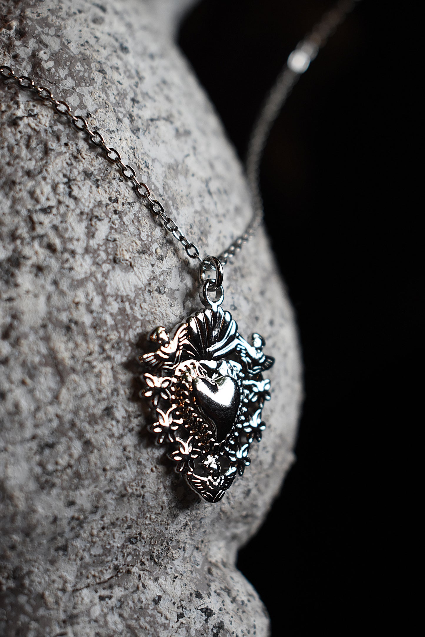 Entwined Necklace ~ Silver