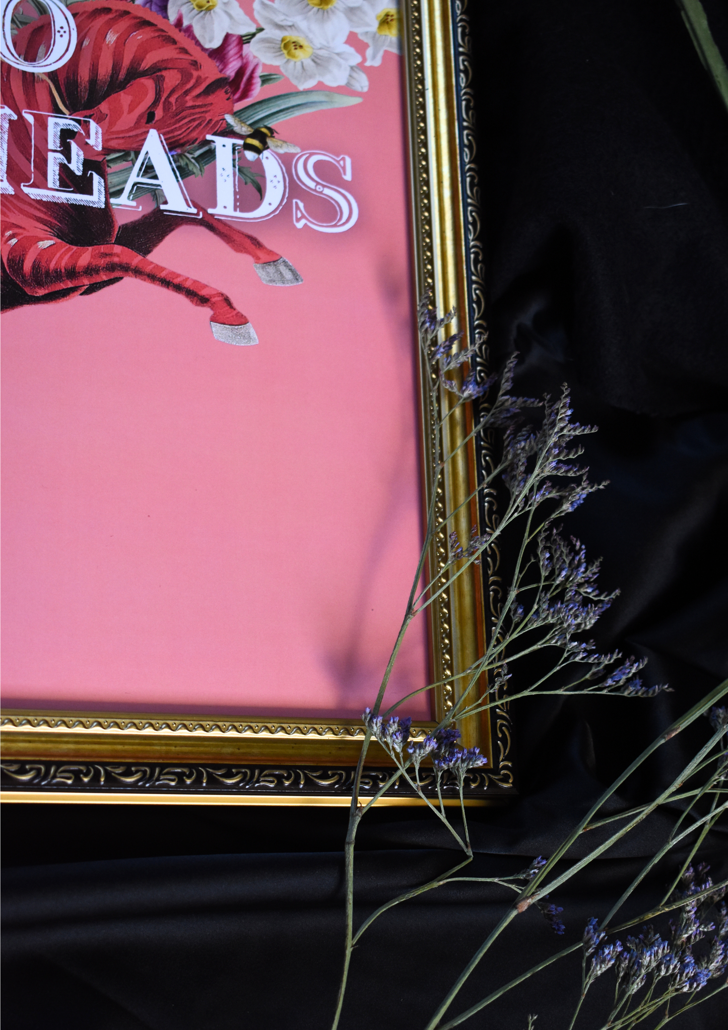 No Dickheads A3 Print