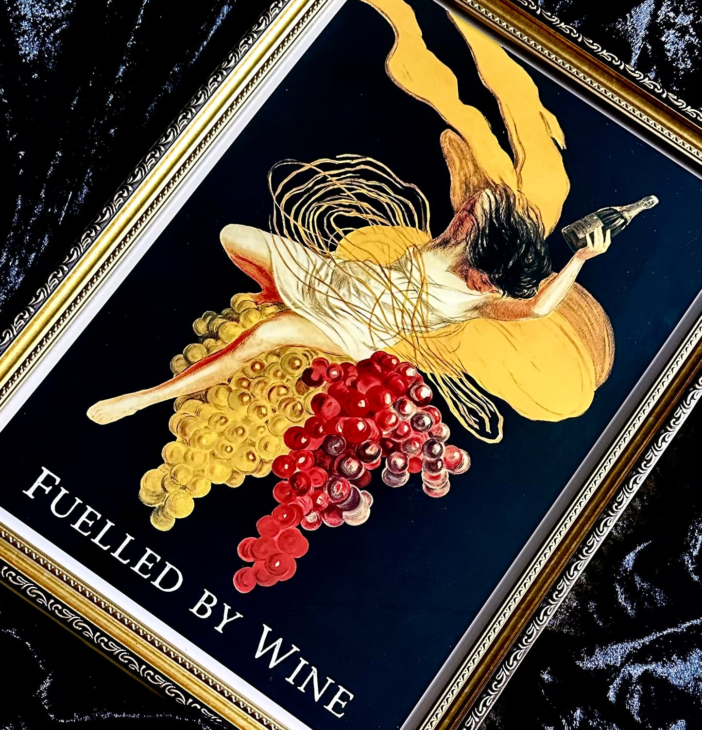 Fuelled By Wine A3 Print