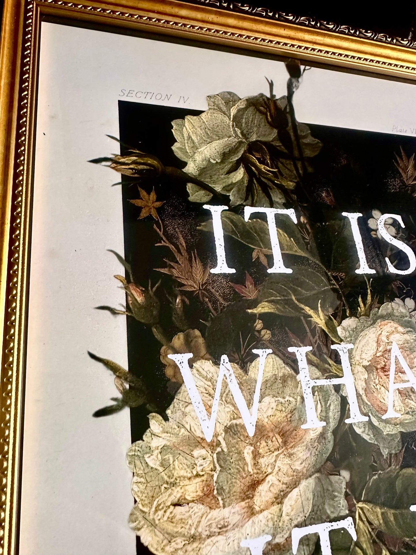 It Is What It Is A3 Print