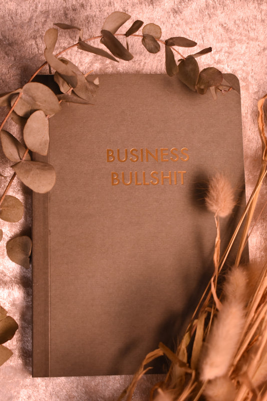 A5 Notebook 'Business Bullshit'