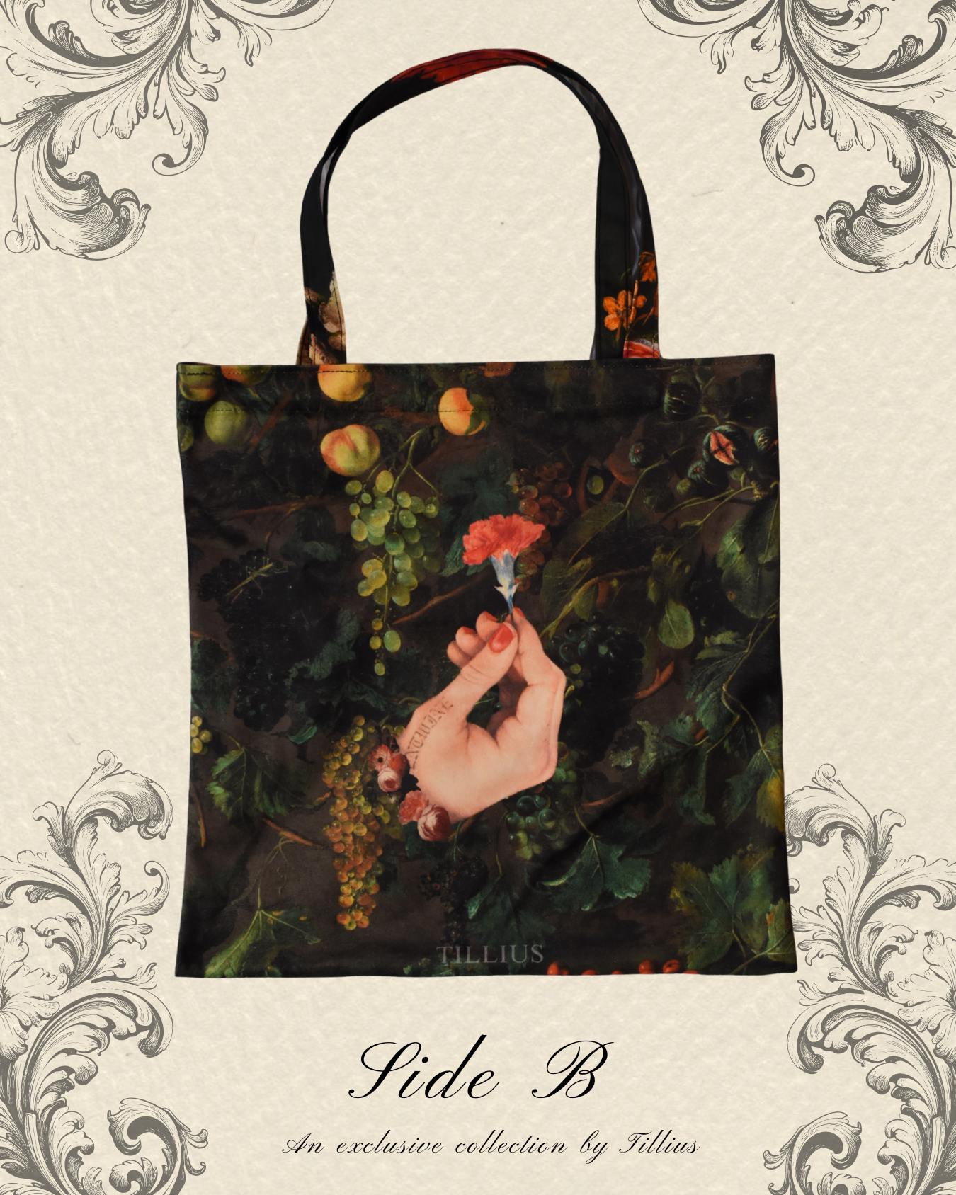 Entwined - Velvet Classical Tote