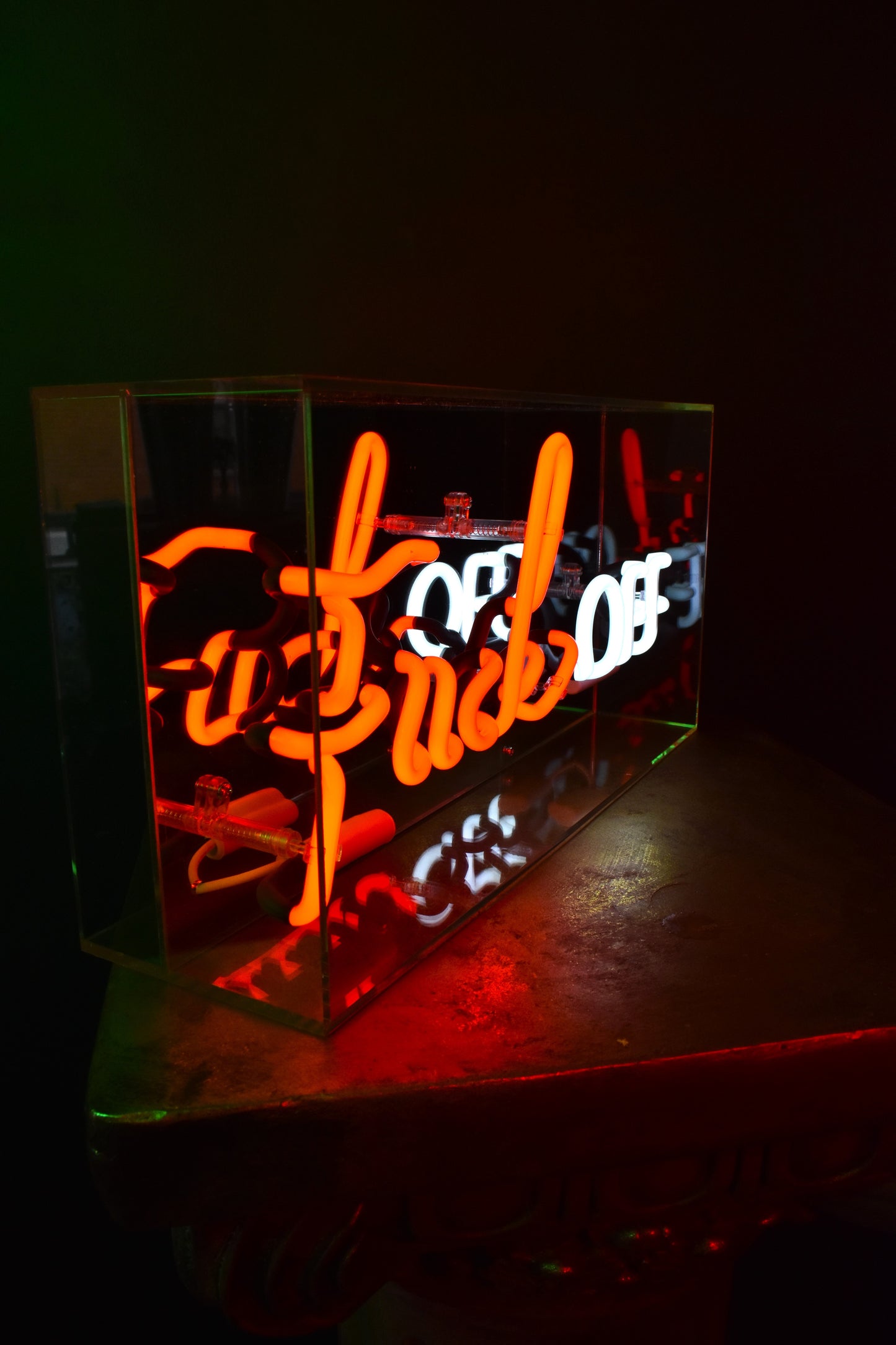 Fuck Off Neon Sign