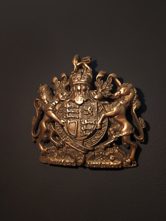 Bronze Coat of Arms Wall Plaque
