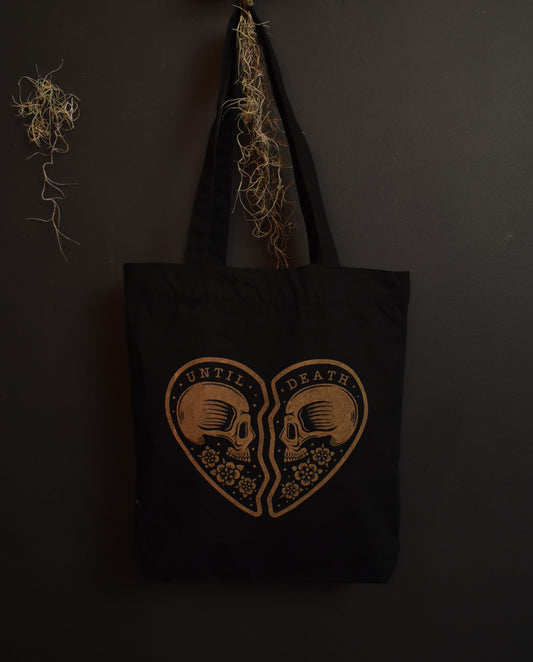 Until Death Tote Bag