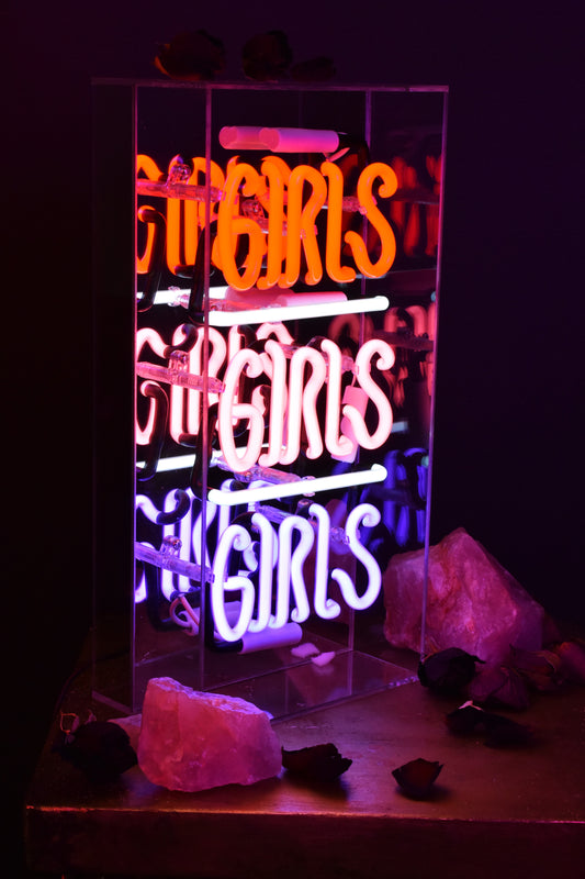 Girls, Girls, Girls Neon Sign