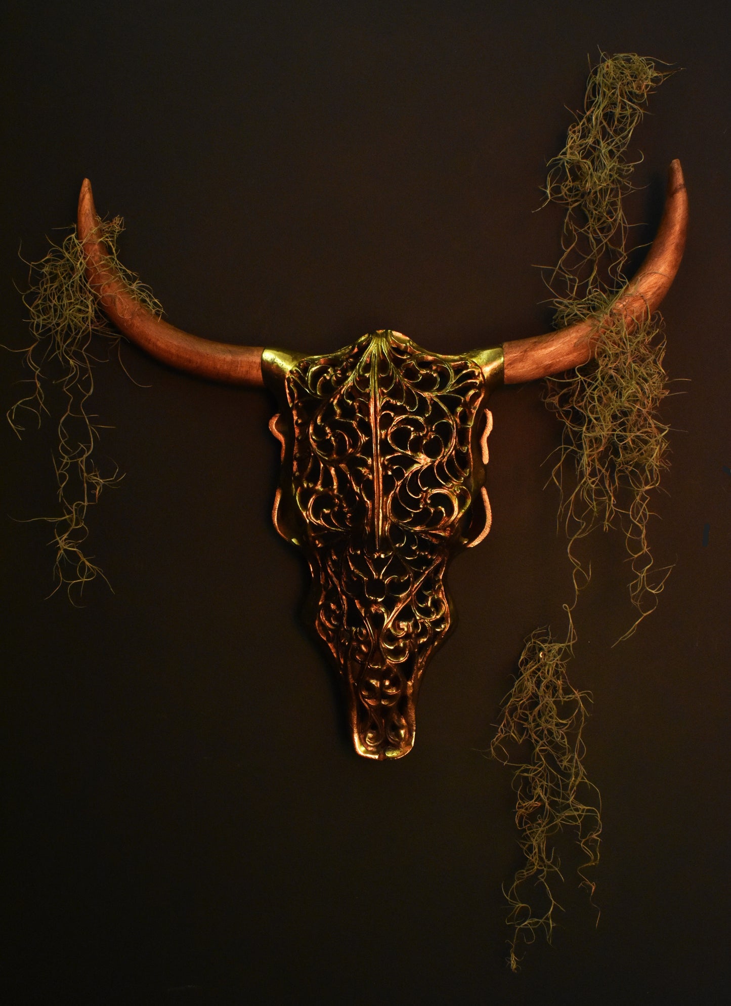 Antique Gold Bison