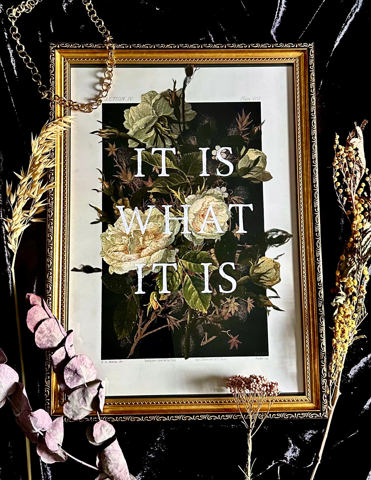 It Is What It Is A3 Print