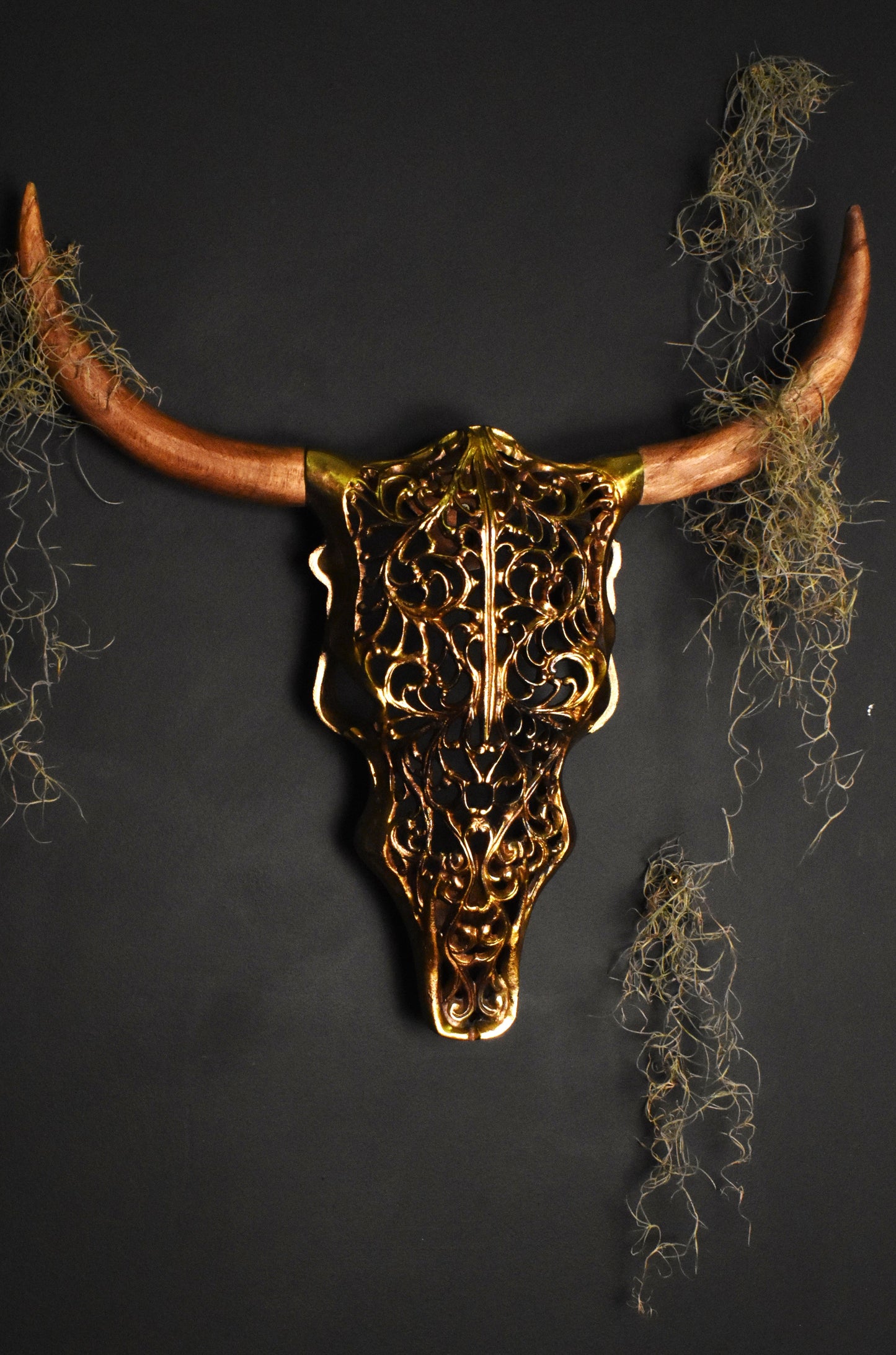 Antique Gold Bison