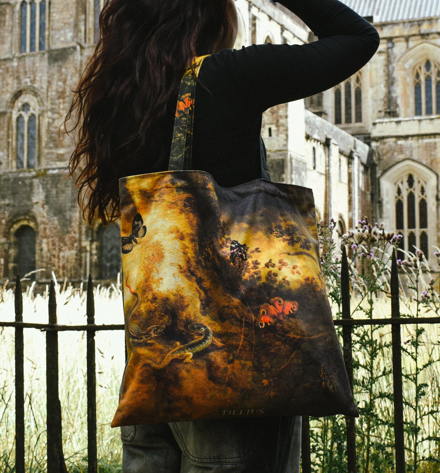 Zebra - Velvet Classical Tote