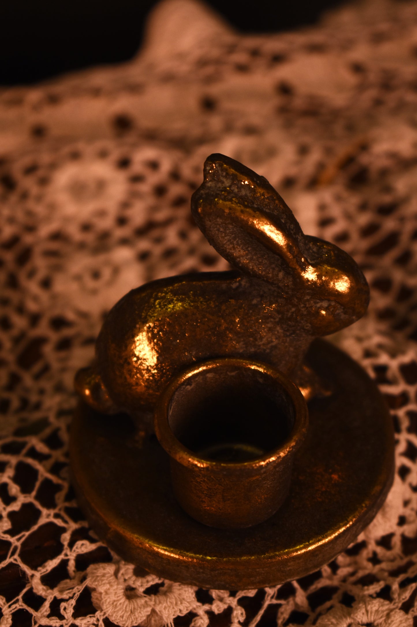 Rabbit Candle Holder