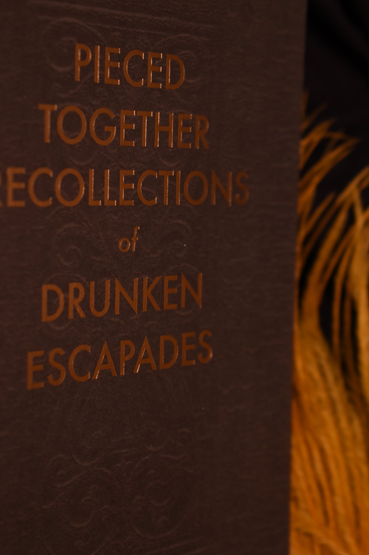 A5 Notebook 'Pieced Together Recollections of Drunken Escapades'