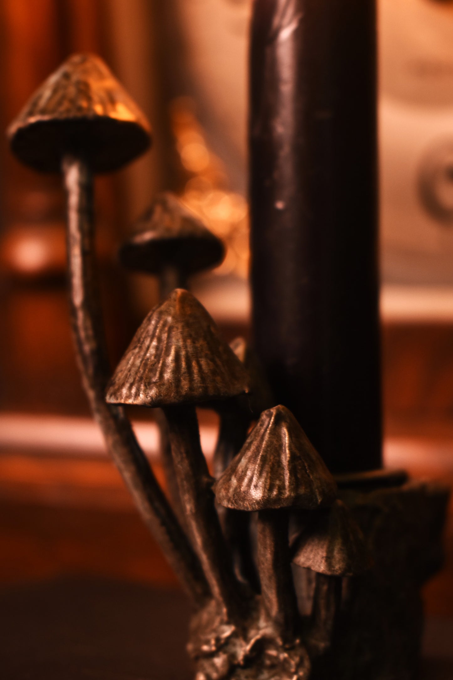 Mushroom Candle Holder