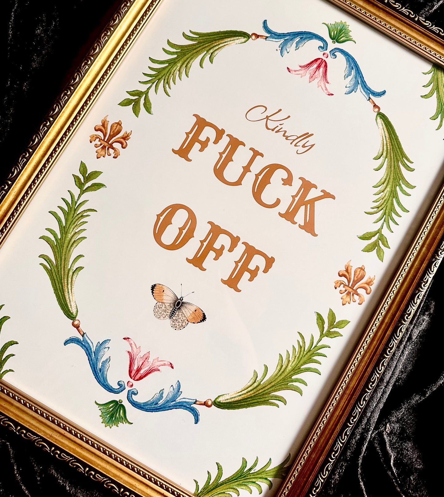Kindly F**k Off A3 Print