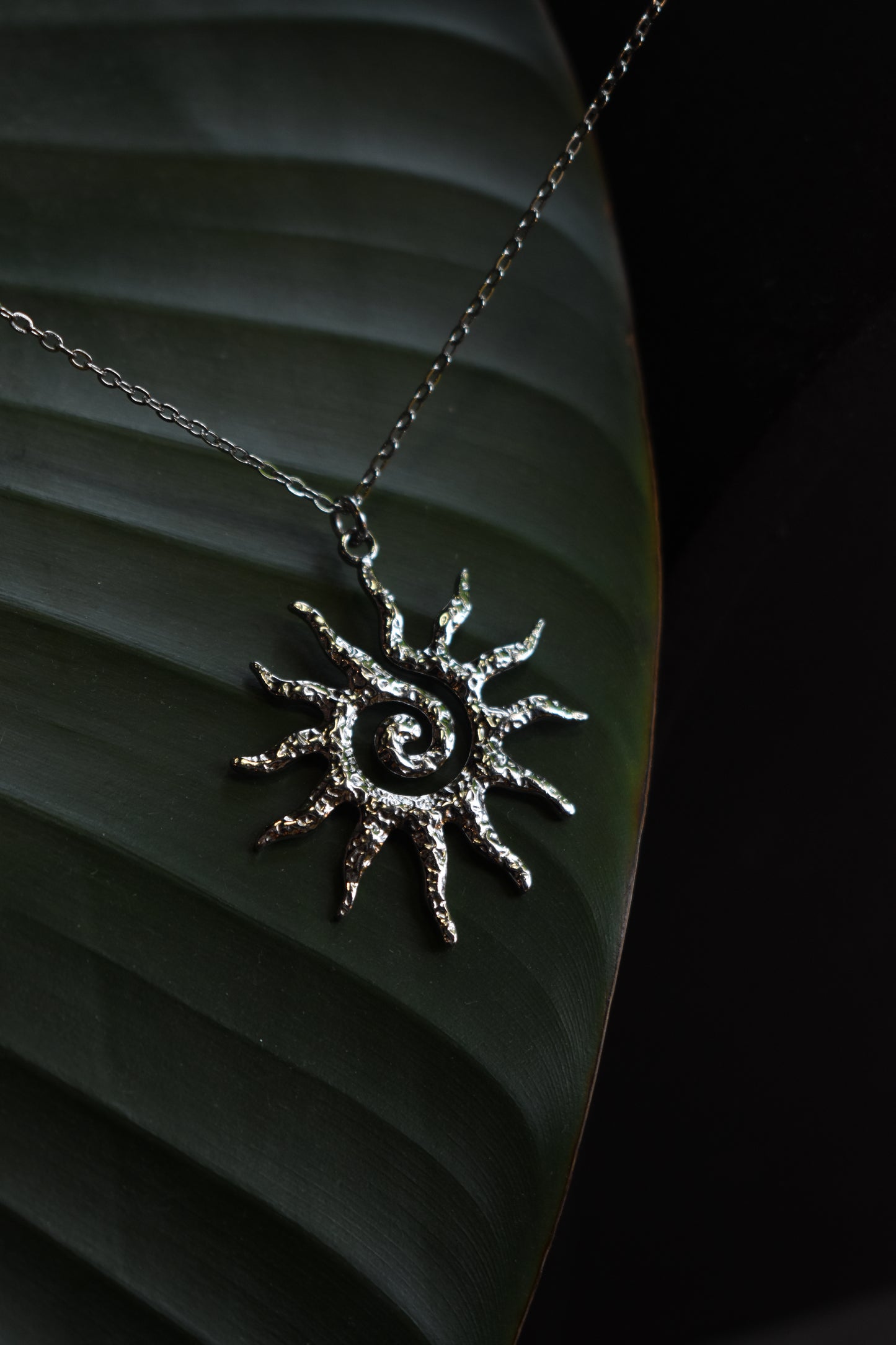 Solaris Necklace ~ Silver