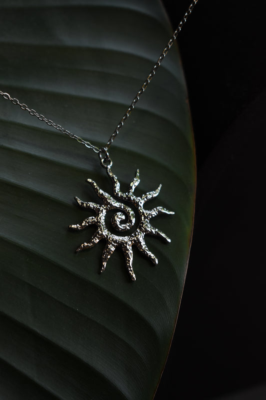 Solaris Necklace ~ Silver
