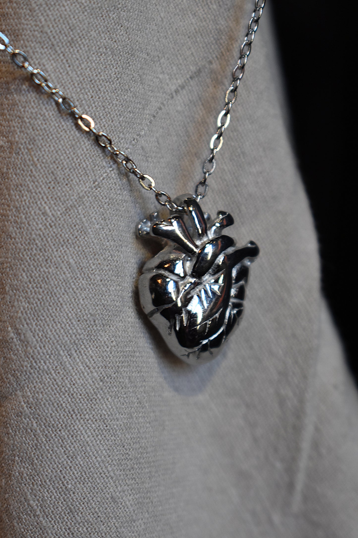 Mortal Love Necklace ~ Silver
