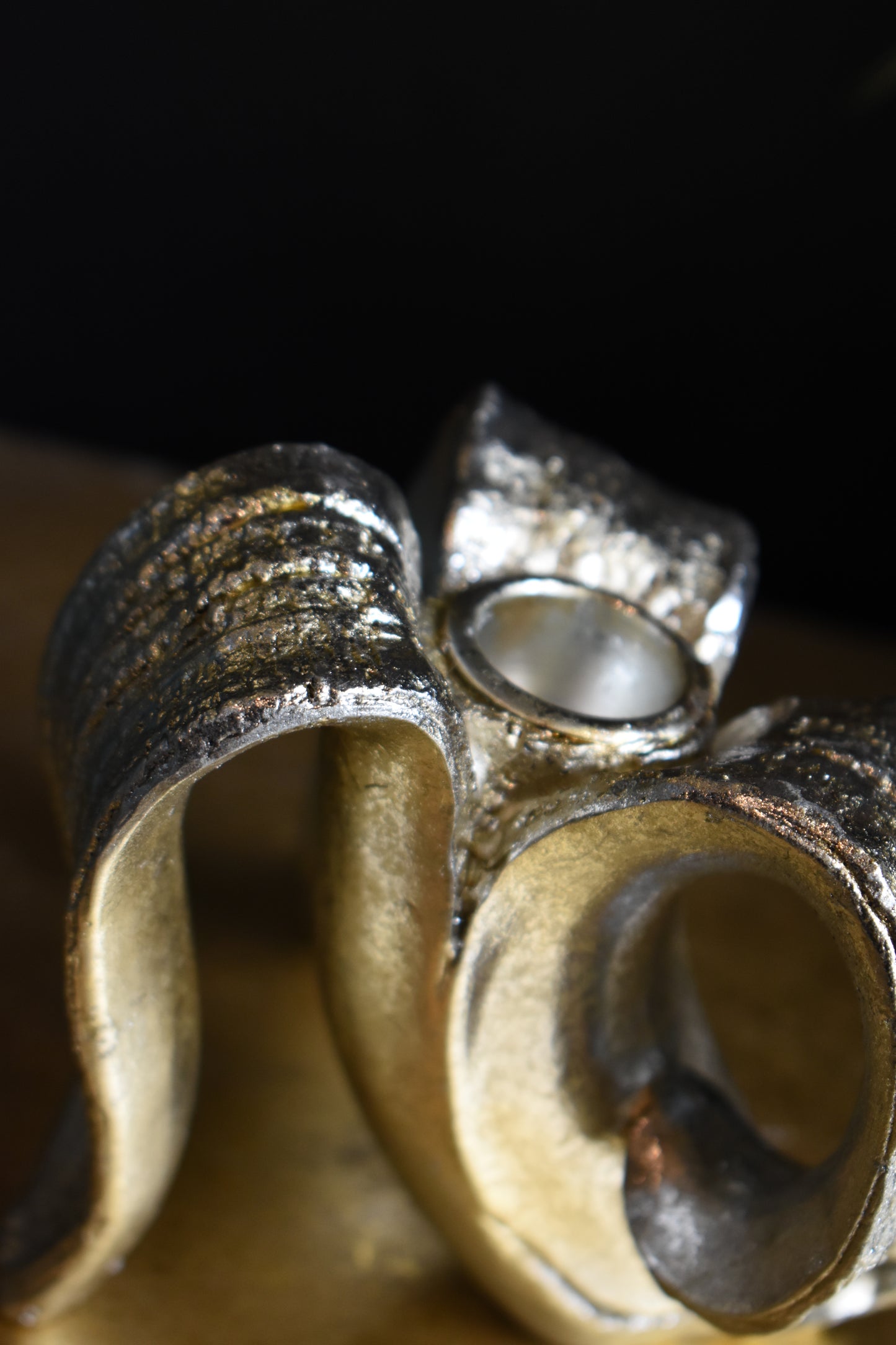 Peeled Banana Candle Holder ~ Silver