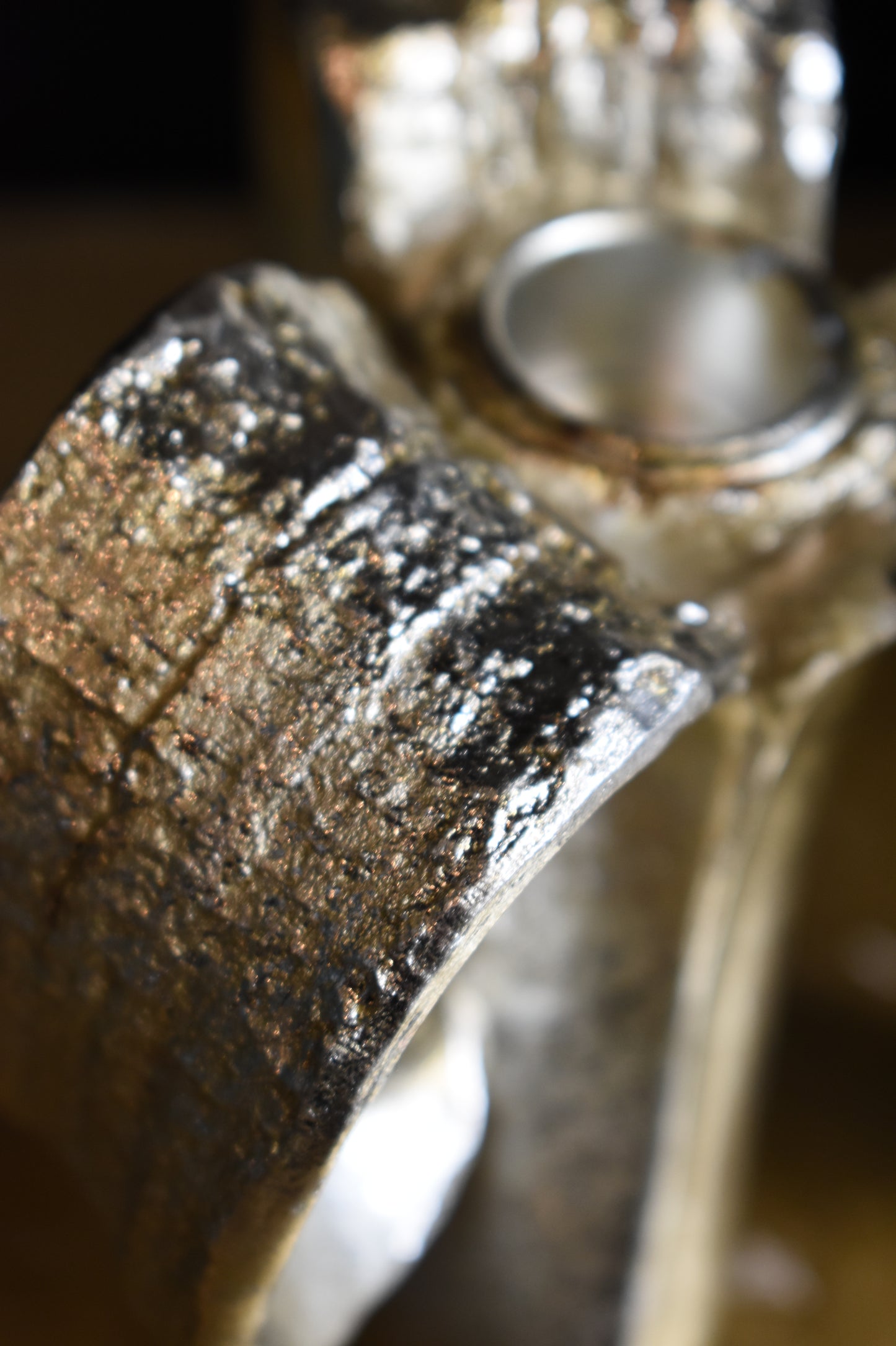 Peeled Banana Candle Holder ~ Silver