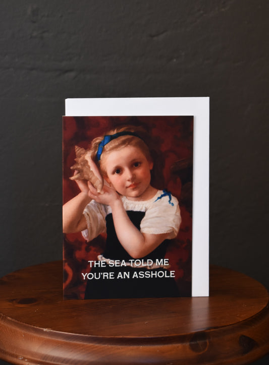 Tillius Card - The Sea Told Me You're An Asshole