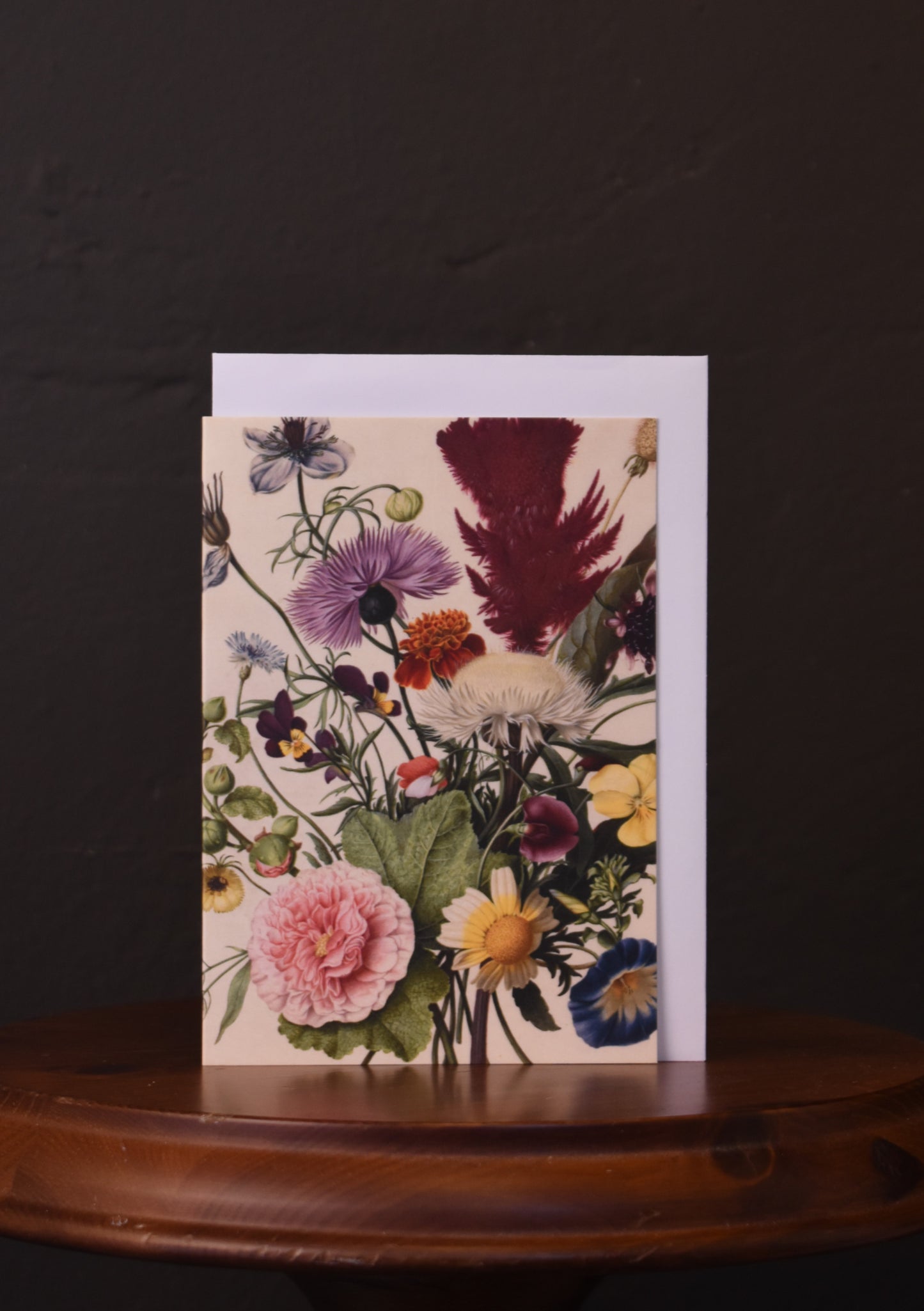 Tillius Card - Floral Cream