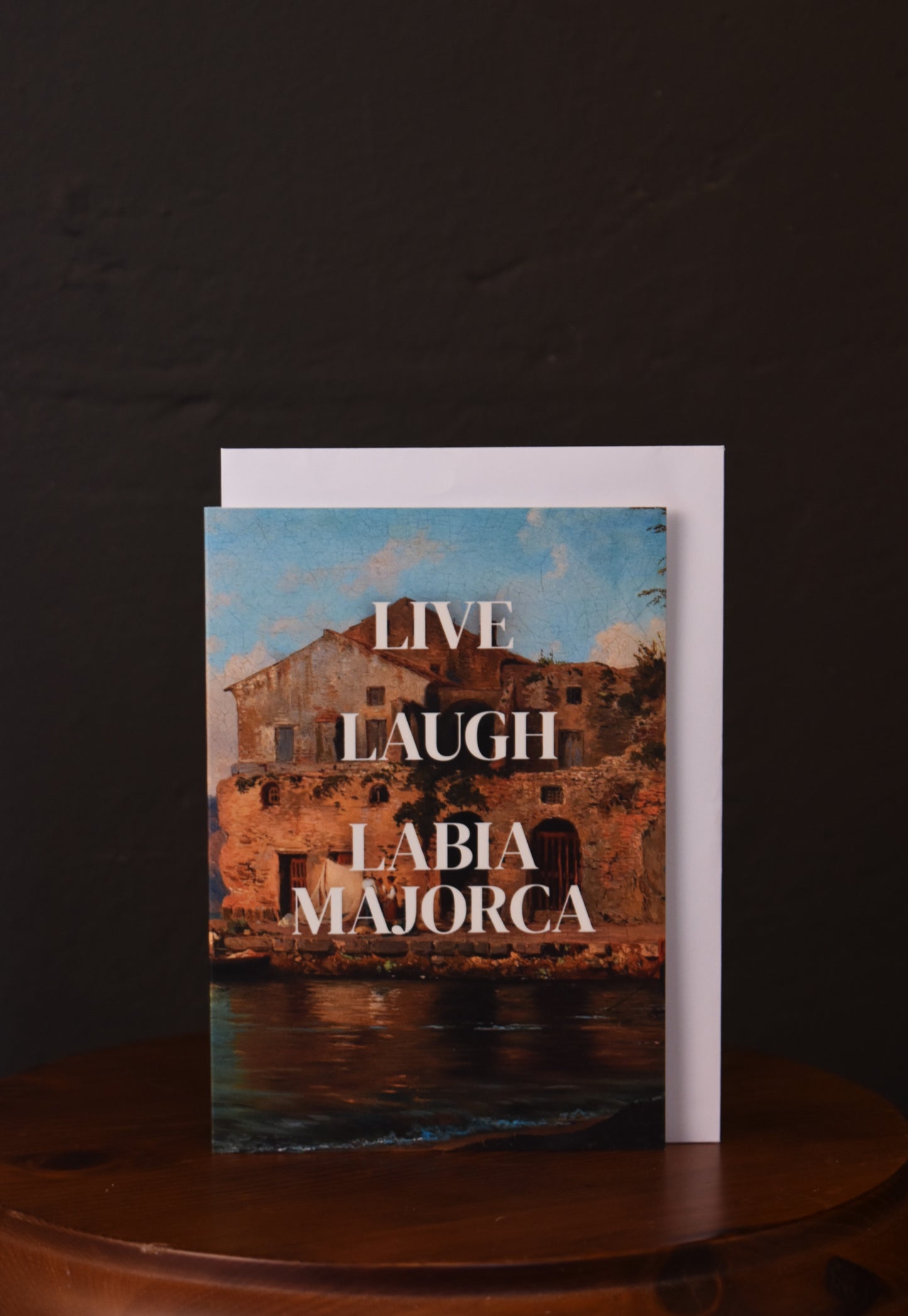 Tillius Card - Live, Laugh, Labia Majorca