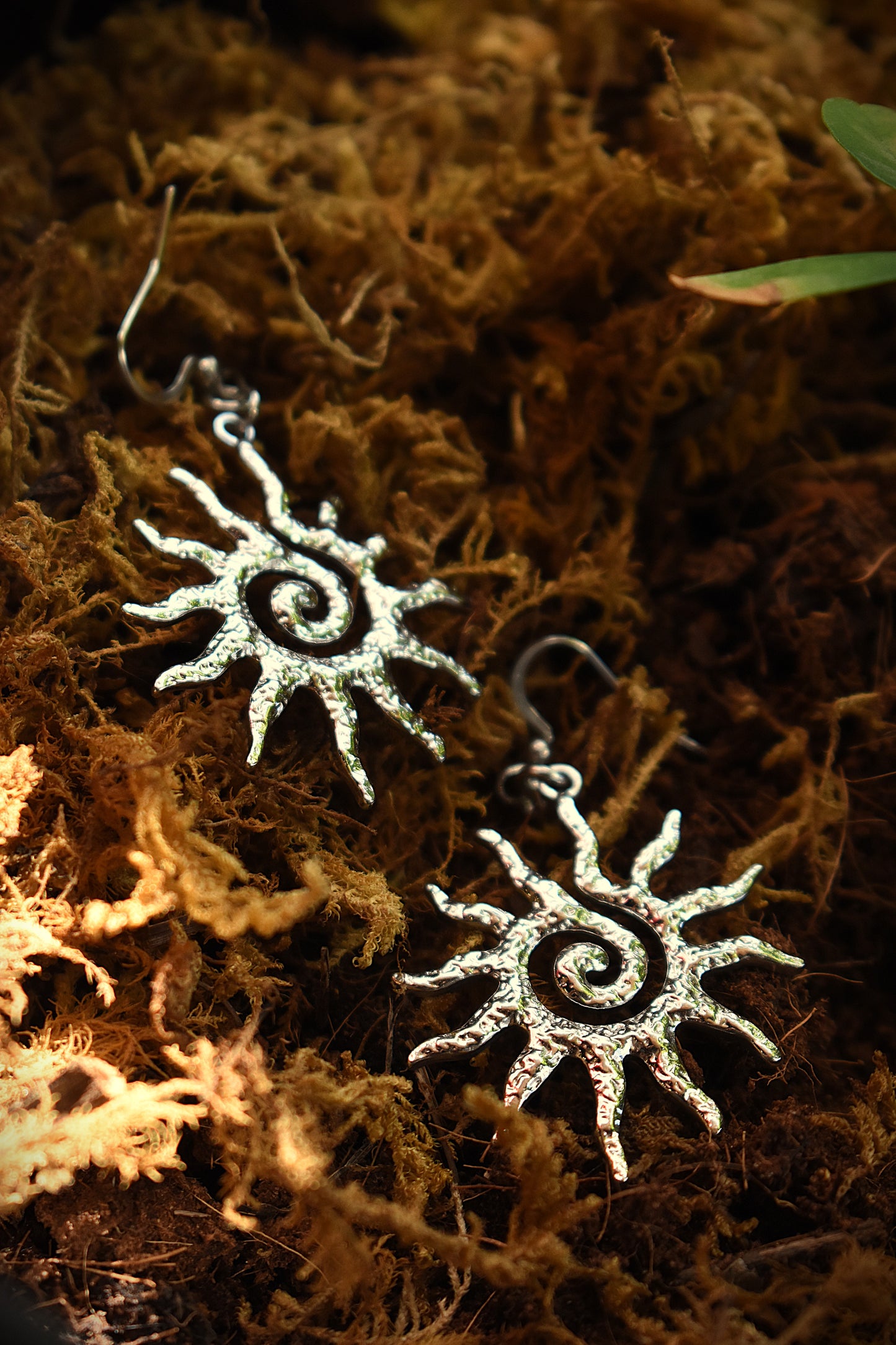 Solaris Earrings ~ Silver