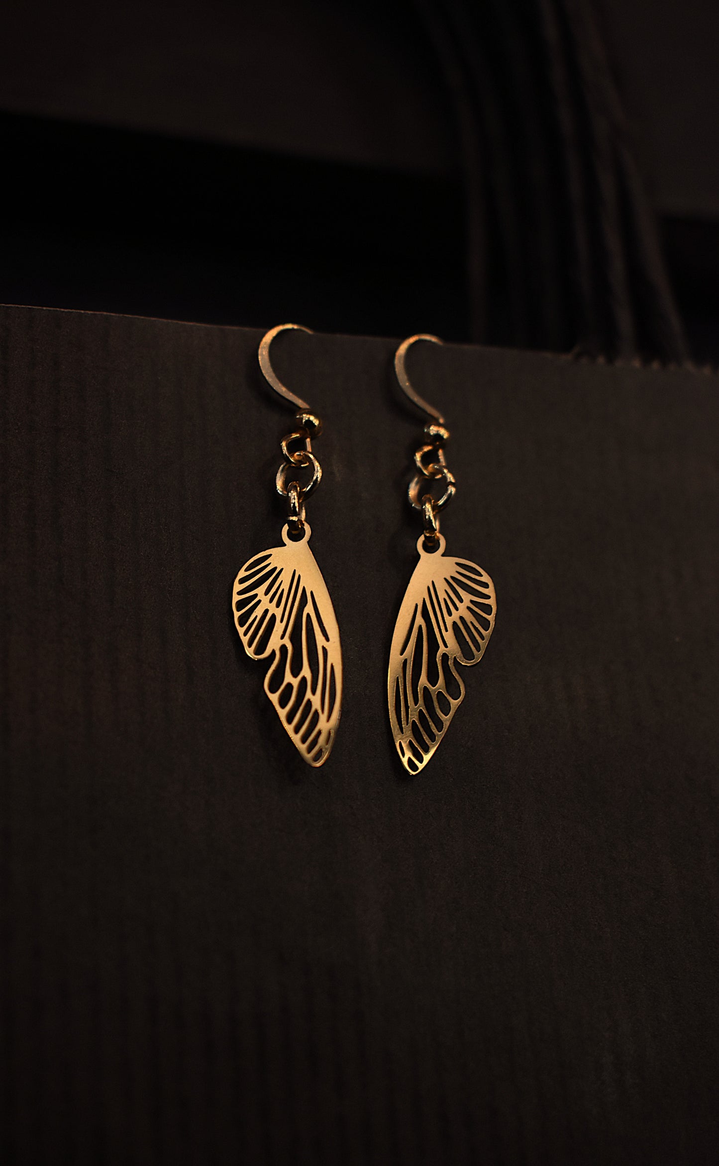 Gilded Fae Earrings ~ Gold