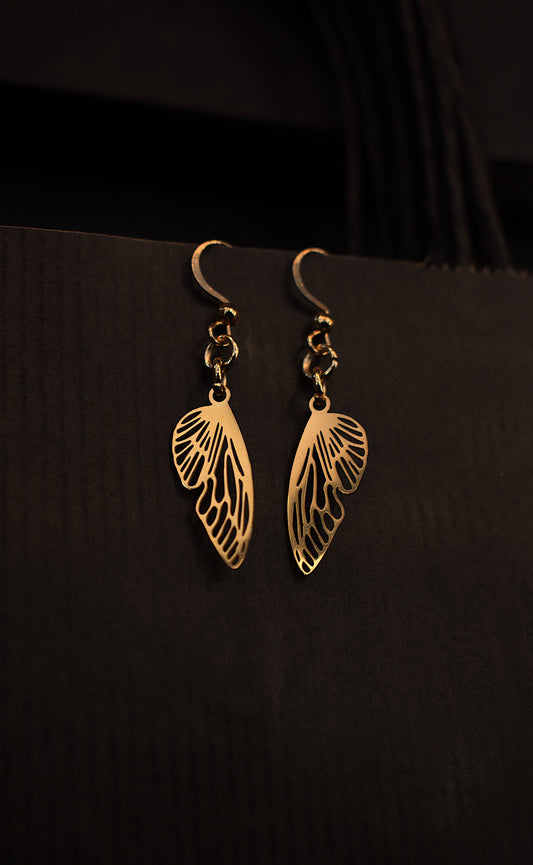 Gilded Fae Earrings ~ Gold