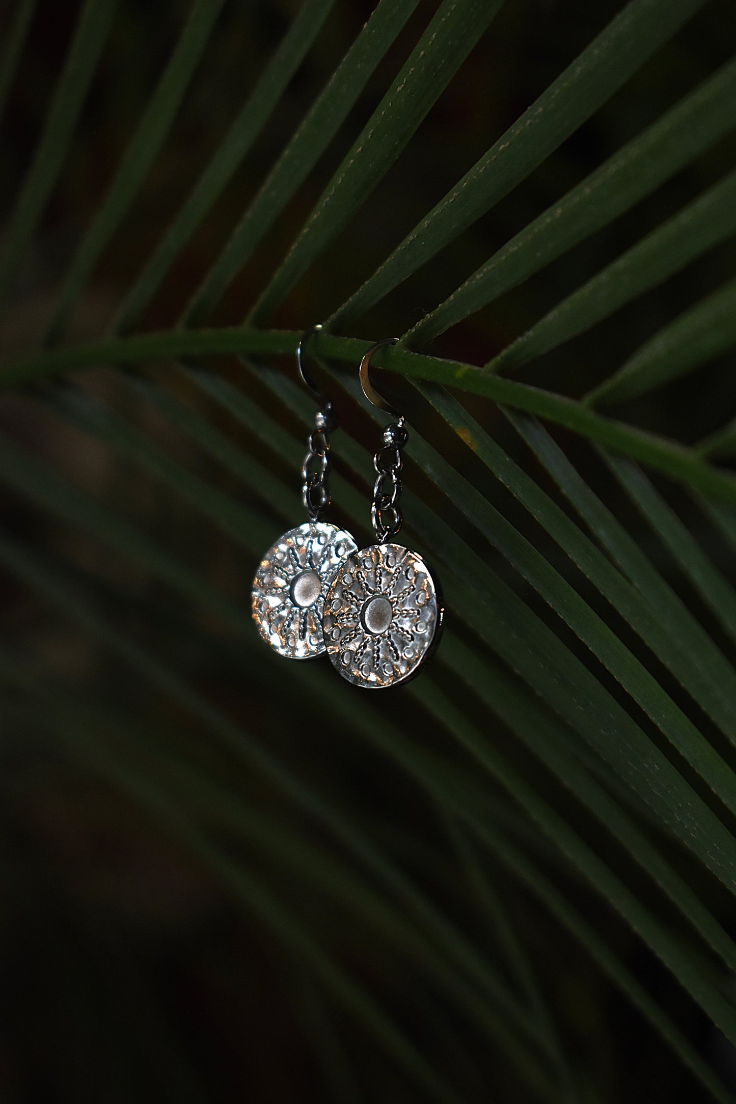 Solara Earrings ~ Silver